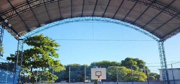 Rede de segurança para quadra