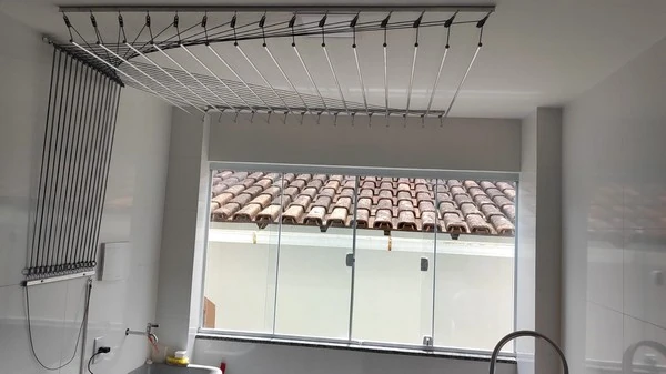 Varal de teto grande em Itaparica